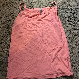 Pinkish-orange tank top